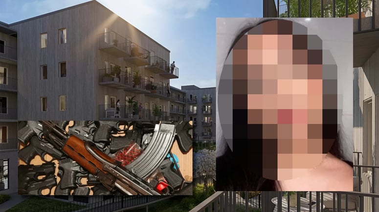 Artikelbild för artikeln: Rekordstort vapenbeslag i tillslag mot studentbostad i Stockholm
