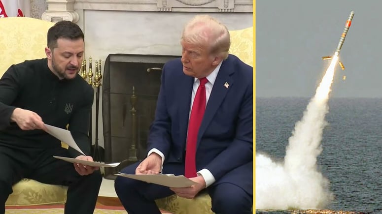 Artikelbild för artikeln: Trump: Jag kanske ger Ukraina Tomahawk-robotar