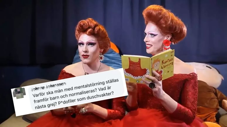 Artikelbild för artikeln: SD-politiker kritiserade sagoläsande dragqueens - döms för "hets mot folkgrupp"