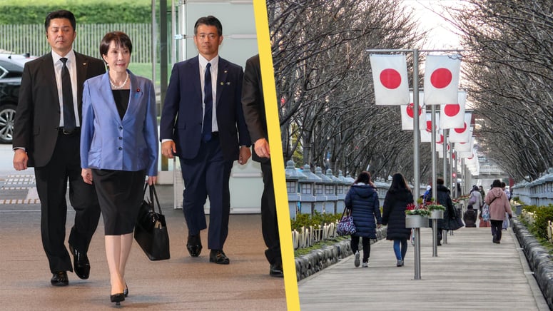 Artikelbild för artikeln: Japan får kvinnlig premiärminister - har Thatcher som förebild