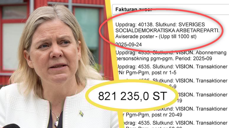 Artikelbild för artikeln: S inblandat när hundratusentals svenskars personuppgifter läckte