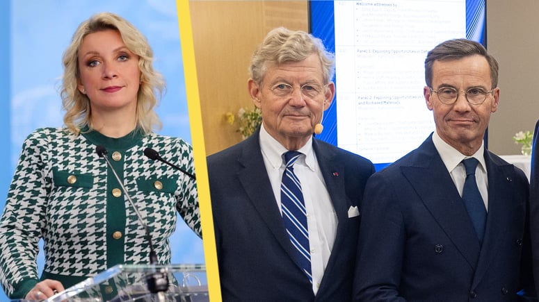 Artikelbild för artikeln: Kreml: Sveriges makthavare stöder terrorister i Ukraina