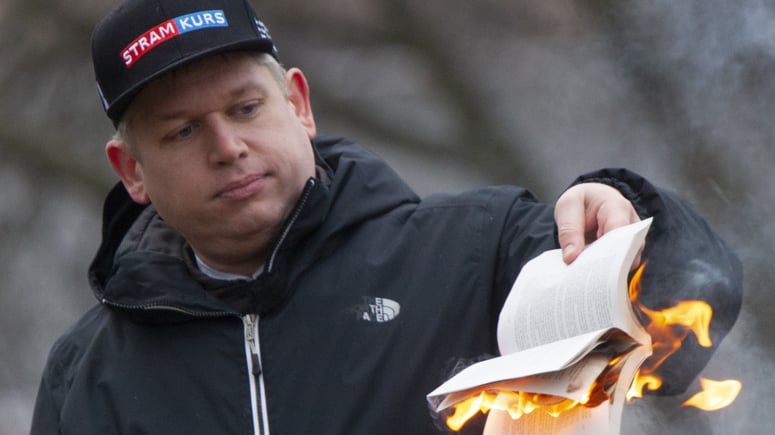 Artikelbild för artikeln: Paludan åtalas för att ha skändat Koranen