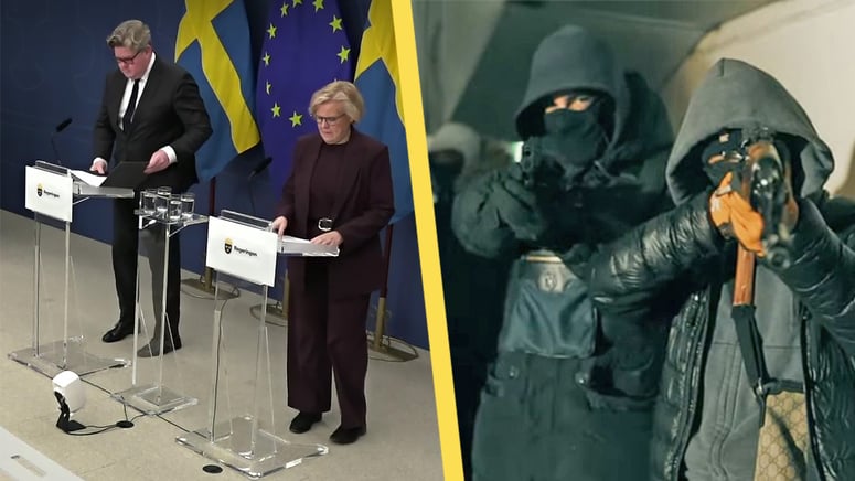 Artikelbild för artikeln: Över 67 000 personer kopplas till gängkriminalitet i Sverige – regeringen: ”Allvarligt läge”