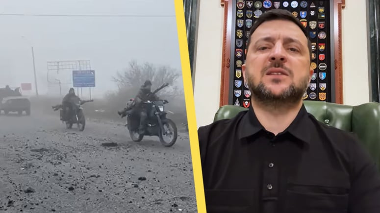 Artikelbild för artikeln: Ryska "Mad Max"-trupper intar Pokrovsk – förnekas av Zelenskyj