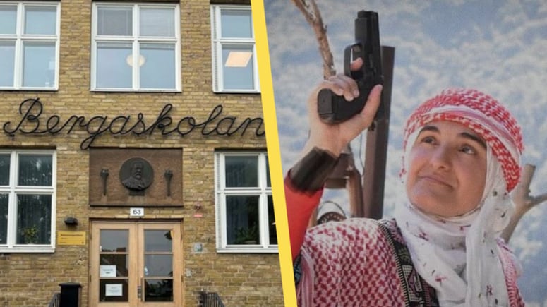 Artikelbild för artikeln: Terrorhyllande Palestinaaktivist har fått sparken från Malmöskola