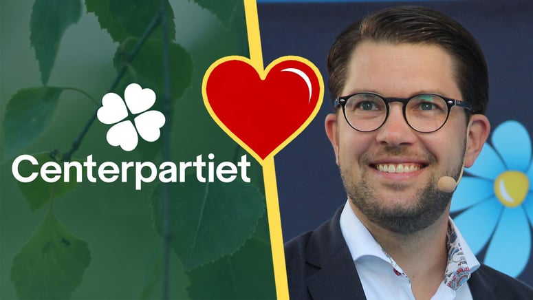 Artikelbild för artikeln: Centerpartiets SD-fientliga retorik mest munväder – röstar oftare med Åkessons parti än med S