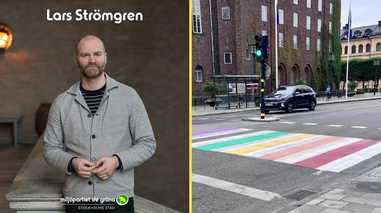 Artikelbild för artikeln: MP-styret i Stockholm: Vi lovar fler Pride-övergångsställen