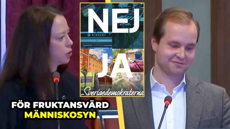 Artikelbild för artikeln: MP-topp rasar över designen på SD-budget: "Fruktansvärd människosyn"