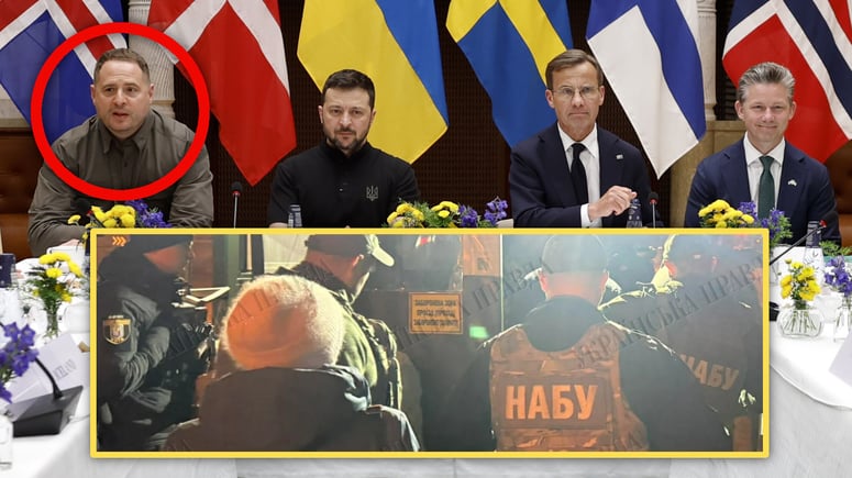 Artikelbild för artikeln: Anti-korruptionsrazzia i Ukrainas regeringskvarter på morgonen