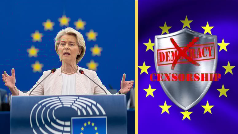 Artikelbild för artikeln: EU:s ”demokratisköld” kritiseras som censurmaskin: ”Sanningsministerium”