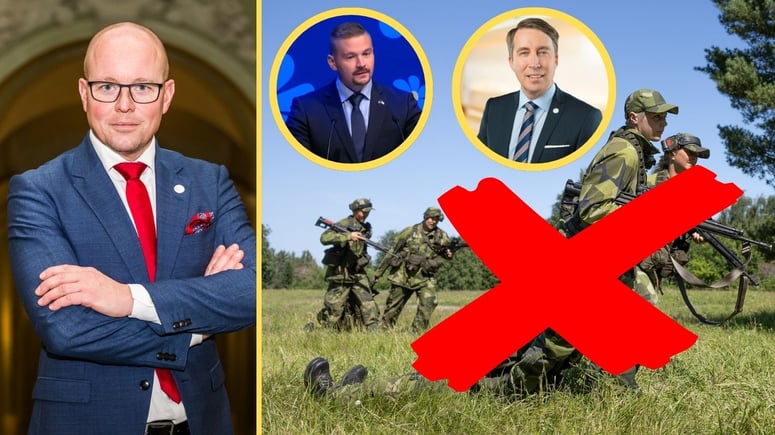 Artikelbild för artikeln: Björn Söder om SD-politiker som stoppas från Hemvärnet: "Fullständigt oacceptabelt"