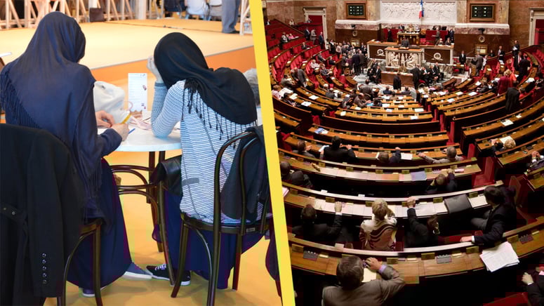 Artikelbild för artikeln: 7 av 10 vill ha förbud mot slöja