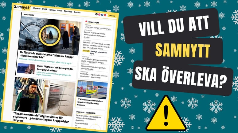 Artikelbild för artikeln: Ska Samnytt finnas kvar nästa år? – Då behöver vi din hjälp