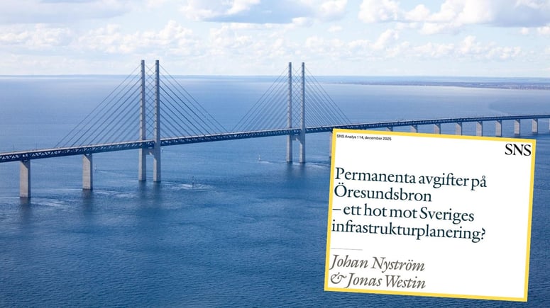 Artikelbild för artikeln: Trafikanter ska fortsätta betala dyrt för Öresundsbron - trots att den är färdigbetald