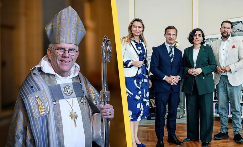 Artikelbild för artikeln: Kyrkan motarbetar regeringen om indragna uppehållstillstånd