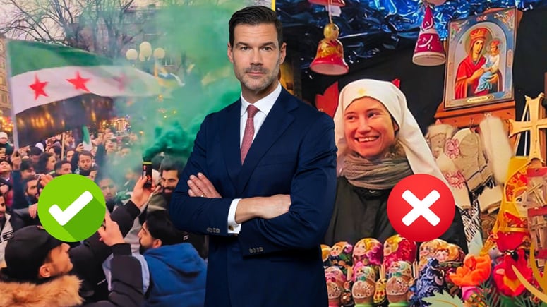 Artikelbild för artikeln: Ministern tyst om arabkaos – vill däremot slänga ut nunnor som säljer vantar och julsaker