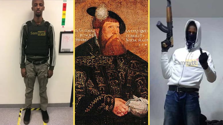 Artikelbild för artikeln: Rinkeby-gangstern: "Gustav Vasa vrider sig i graven"
