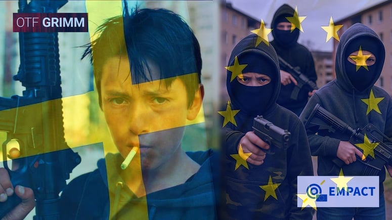 Artikelbild för artikeln: ”Svenska modellen” för gängkriminalitet sprids till Europa – minderåriga rekryteras som våldsverktyg