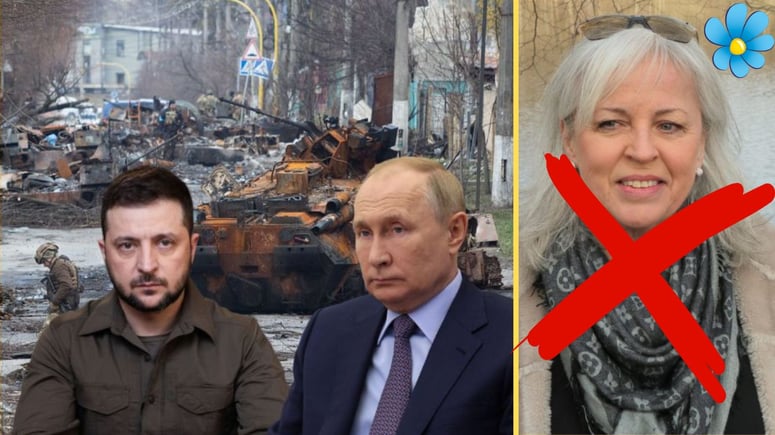 Artikelbild för artikeln: Expo hängde ut SD-politiker som är "sjukt trött" på Ukraina-kriget - nu får hon lämna partiet