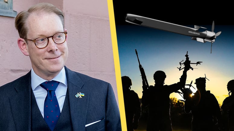 Artikelbild för artikeln: Billström ny frontman för vapenföretag med sikte på Ukraina