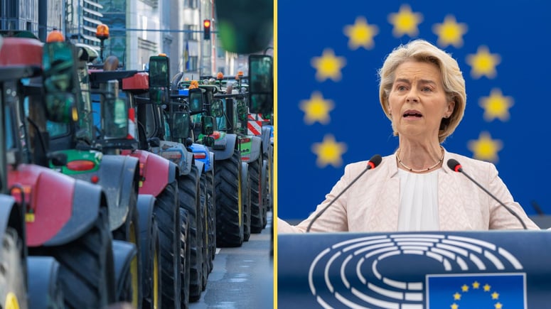 Artikelbild för artikeln: Tiotusen bönder väntas till Bryssel – protesterar mot EU:s jordbrukspolitik