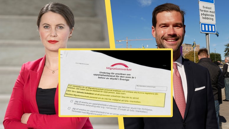 Artikelbild för artikeln: S sätter sig på tvären mot återkallelse av uppehållstillstånd