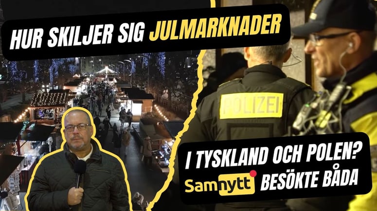 Artikelbild för artikeln: Två EU-länder – två olika verkligheter: Samnytt besökte julmarknader i Polen och Tyskland