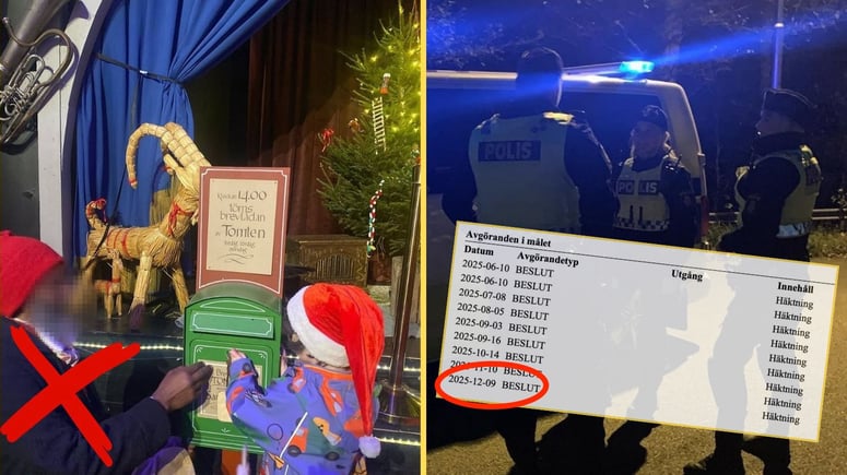 Artikelbild för artikeln: Skansens mångfalds-tomte missar julen - sitter häktad för gängbrott