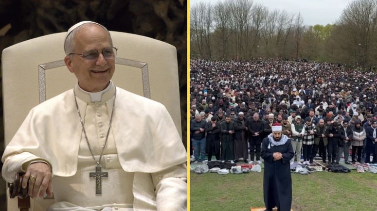 Artikelbild för artikeln: Påvens jultal: Öppna era hjärtan för massinvandring