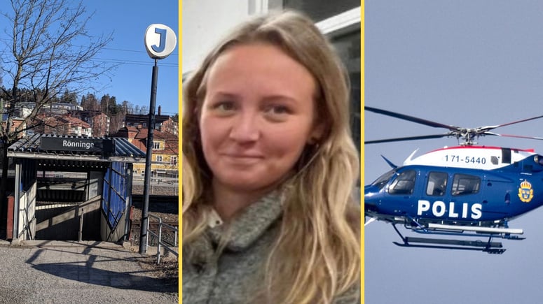 Artikelbild för artikeln: Kvinna försvunnen på väg hem från tågstation i Stockholmsförort