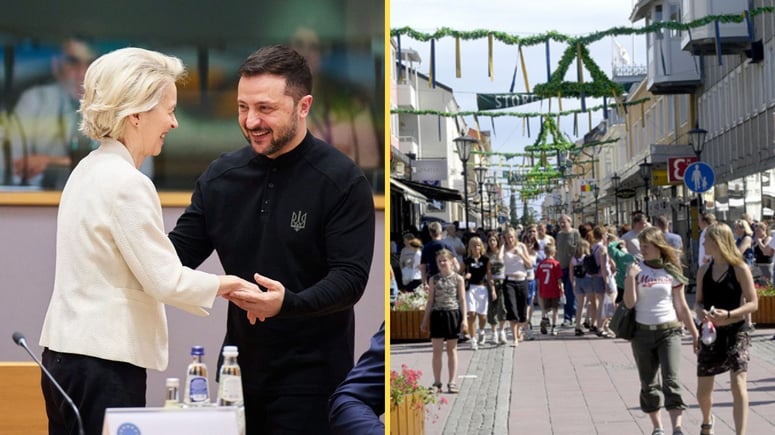 Artikelbild för artikeln: EU tar jättelån för Ukraina – räntan kan bli 33 miljarder kronor om året