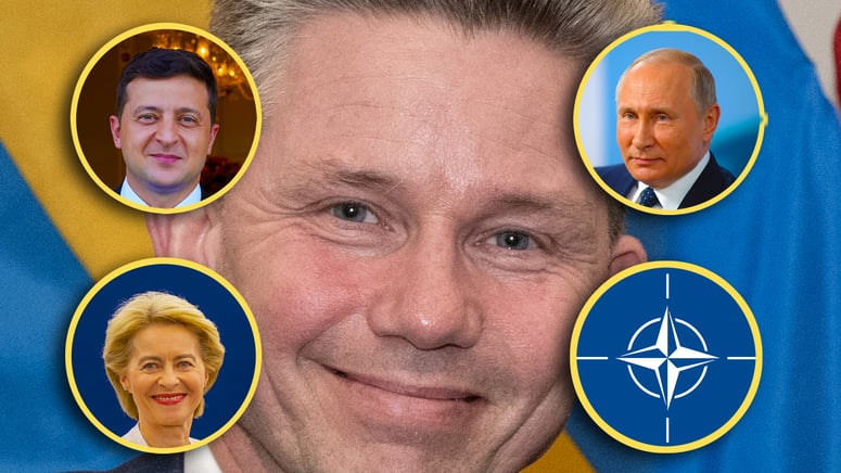 Artikelbild för artikeln: Pål Jonson: Fred i Ukraina ett hot mot Sverige