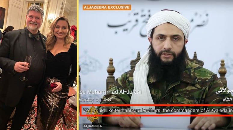 Artikelbild för artikeln: KD-topp hyllar Al Qaida-ledarens jihadiststyre i Syrien som positivt