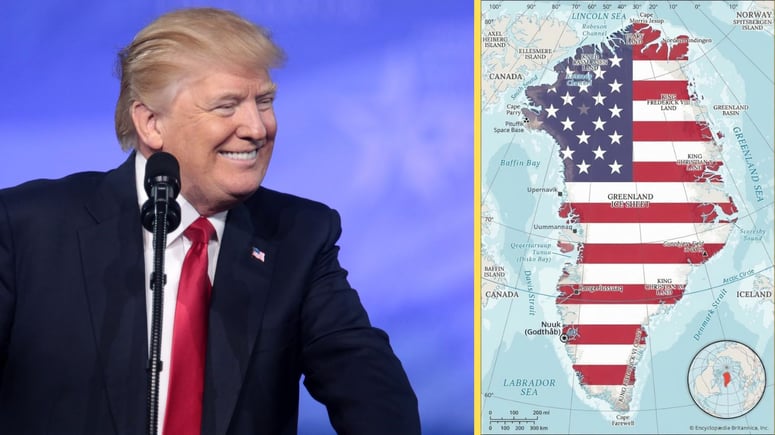 Artikelbild för artikeln: Trump ska fortsätta erövringsturnén: "Vi behöver Grönland"