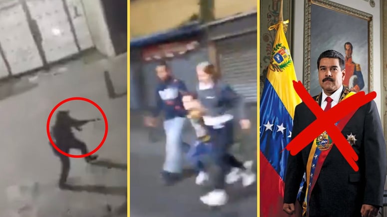 Artikelbild för artikeln: Väpnat kaos på gatorna i Venezuela