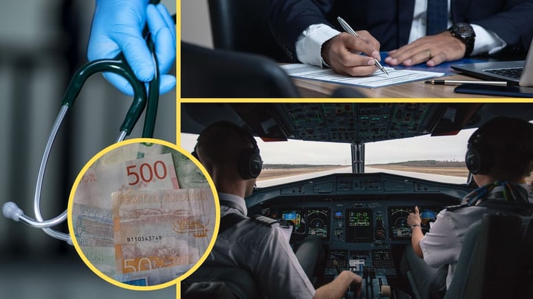 Artikelbild för artikeln: Lista: Jobben som ger fetast plånbok