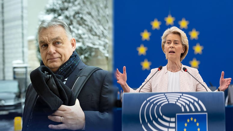 Artikelbild för artikeln: Orbán varnar: EU:s Ukrainastöd kan slå mot pensioner och familjebidrag