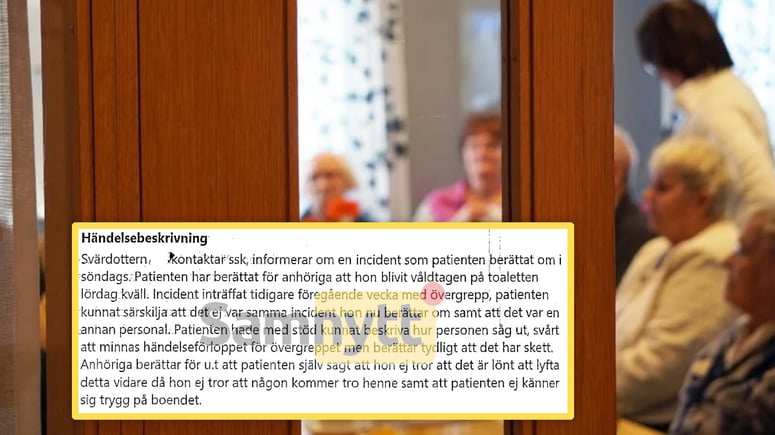 Artikelbild för artikeln: Åldring våldtagen på toalett på äldreboende i Vännäs under jul