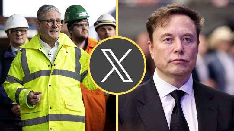 Artikelbild för artikeln: Brittiska regeringen kan blockera tillgången till X