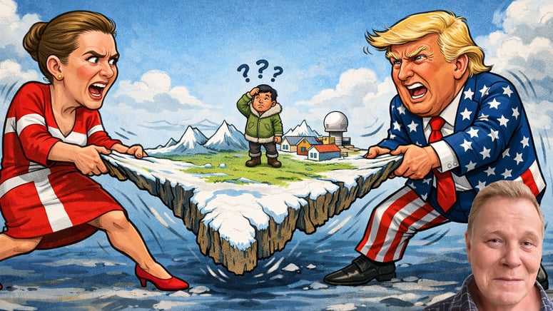 Artikelbild för artikeln: Dagerlind: Grönland är varken Danmarks eller USA:s - det är grönländarnas