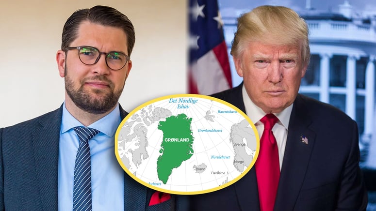 Artikelbild för artikeln: Åkesson kräver tydlig markering mot USA i Grönlandsfrågan