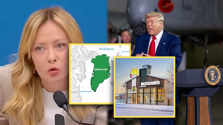 Artikelbild för artikeln: Meloni: ”Ska vi storma McDonald’s?”