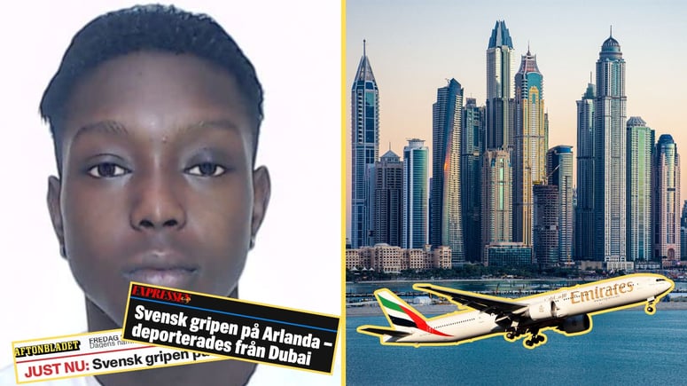 Artikelbild för artikeln: Här är "svensken" som Arabemiraten deporterat till Sverige