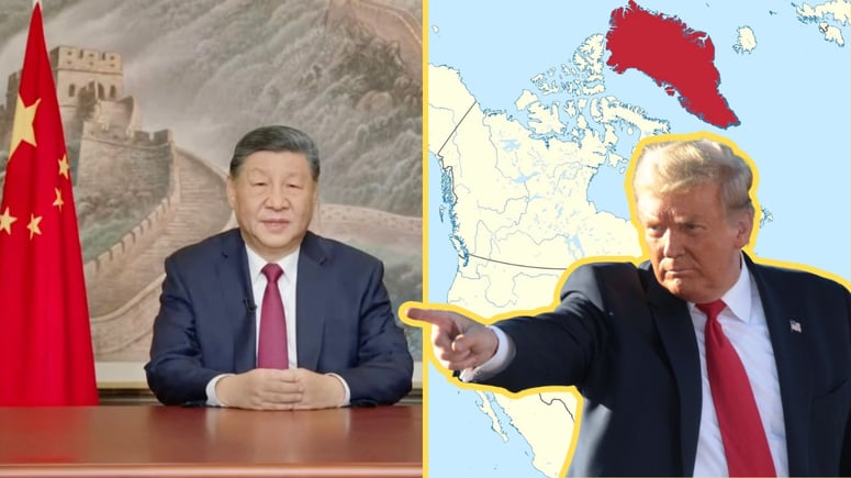 Artikelbild för artikeln: Kina kritiserar Trumps Grönlandsplaner: ”Sluta med Kina-hot som förevändning för egoistiska intressen”