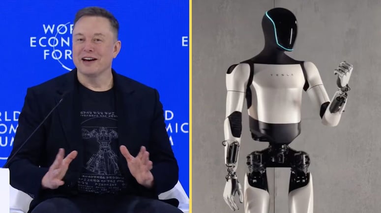 Artikelbild för artikeln: Elon Musk: "Det kommer finnas fler robotar än människor"