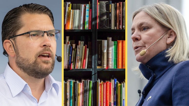 Artikelbild för artikeln: S fyllde landet med invandrare - skyller nu PISA-fiaskot i skolan på Åkesson