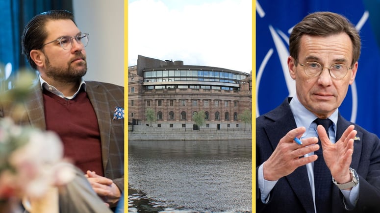 Artikelbild för artikeln: Ulf Kristersson: Jag ska bli statsminister igen - inte Åkesson