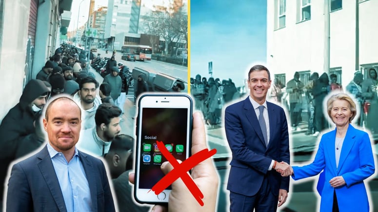 Artikelbild för artikeln: Ekeroth: Spanien belönar illegal invandring och stryper yttrandefriheten – EU blundar