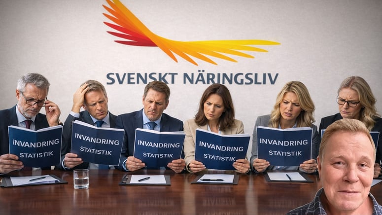 Artikelbild för artikeln: Dagerlind: Svenskt Näringsliv pratar försörjningsbörda som Fan läser Bibeln